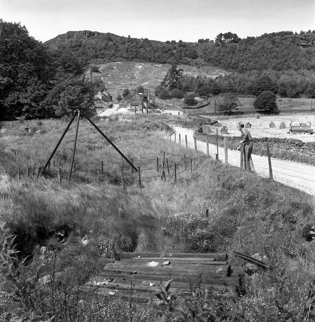 Gregory Mine Ashover in 1974